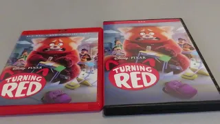 Turning Red Blu-ray & DVD Double Unboxing & Review Video!