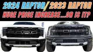 2024 Ford F-150 Raptor vs 2023 Raptor Pricing 35 package 37 package Raptor R confusing Pricing