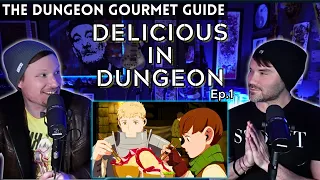 MAN-EATING PLANT FRUIT TART!? | DELICIOUS IN DUNGEON Ep 1 (FIRST TIME REACTION)