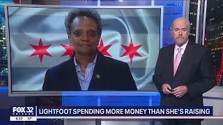 TROUBLE FOR LIGHTFOOT? Chicago mayor's campaign spending more money than taking in