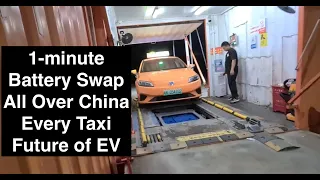 1-minute Battery Swapping now all over China, this is the future of mass market EV