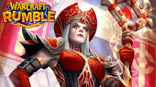 Warcraft Rumble Lordaeron Boss Inquisitor Whitemane Fight -  Android, iOS Gameplay