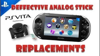 PS VITA 2000 Deffective Analog Sticks Replacements Tutorials (Easy To Follow)