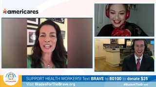 World Figure Skaters Helping Health Workers |  Blades for the Brave