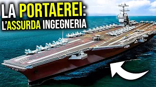 La PORTAEREI da GUERRA: L’INCREDIBILE INGEGNERIA dietro le DOMINATRICI dei MARI