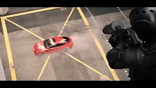 Hitman Agent 47 ll car chase scene ll