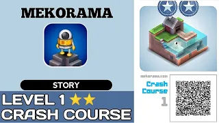 Mekorama STORY LEVEL 1 CRASH COURSE - Gameplay & Walkthrough