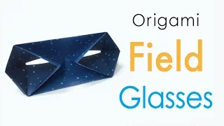 Easy☺︎Origami Paper Binocular (Opera Glass/Field Glasses) ♡for kids♡  - Origami Kawaii〔#169〕