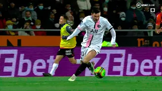 Lionel Messi vs Lorient 22/12/2021 | Ligue 1 2021/2022 | English Commentary