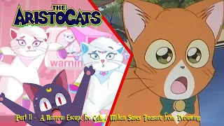 The Aristocats part 11 - A Narrow Escape for Cats / Mikan Saves Treasure from Drowning
