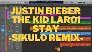 How to make Justin Bieber, The Kid Laroi - Stay REMIX (Sikulo Remix) Logic Pro X