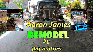 Aaron james jeepney remodel