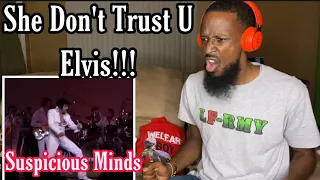 Elvis Presley - Suspicious Minds • REACTION ((This one made me feel like...))