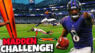 CAN I WIN A GAME RUNNING QB SNEAK EVERY PLAY?? Madden 21 Challenge