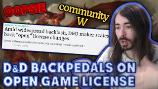 D&D Backpedals On Supposed License Changes After Backlash | MoistCr1tikal