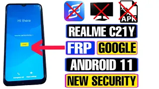 Realme C21Y FRP Bypass Android 11 | New Security | Realme RMX3261/RMX3262 Google Account Bypass