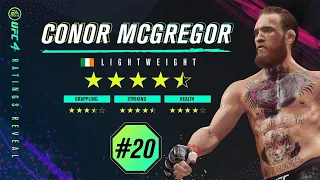 UFC 4 Gameplay- Conor McGregor Edition (Crazy Ko's)