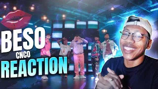 CNCO - Beso Official Video | American Reacts x LamontDidIt