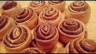 Аромат на весь дом.Вкуснейшие булочки с корицей.Simple cinnamon rolls.