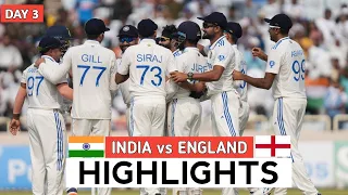 IND vs ENG 4th Test Day 3 : India vs England Test Match Highlights | Today Match Highlights