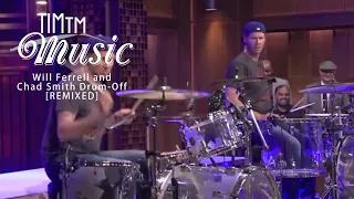 Will Ferrell and Chad Smith Drum-Off [REMIXED]