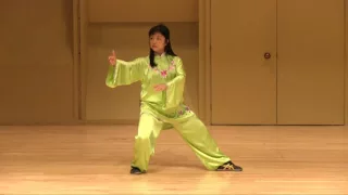 03 24 forms Yang Style Taichi Chuan by "Queen of Taichi " Master Jiamin Gao of US Wushu Center