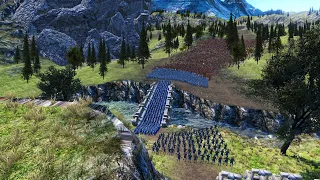 Spartans Lay Siege To Castle Ultimate Epic Battle Simulator UEBS