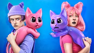 Catnap and KITTINAP have kittens?! Awesome Parenting Hacks by Smiling Critters! Poppy Playtime 3