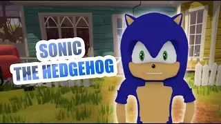 SONIC THE HEDGEHOG - Hello Neighbor Mod