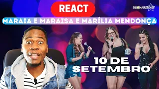 GRINGO REAGINDO | Maiara e Maraisa & Marília Mendonça - 10 de setembro (Official Music Video)