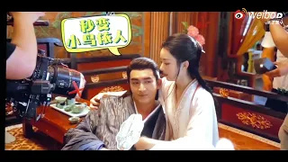 #ZhaoLiying And LinGengxin#The Legend Of Shen Li#Behind The Scenes