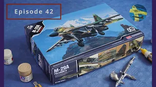 Episode 42: M-29A Fulkum A. Academy. 1:48 scale. Kit n° 12263.