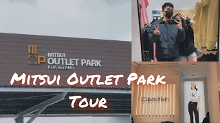 Shopping vlog 🛍️ → Mitsui Outlet Park KLIA Sepang tour | Factory Outlet Mall