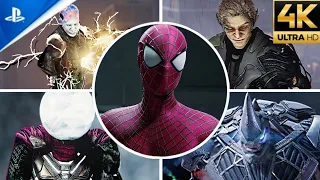 Agro's TASM 2 Suit vs All Villains Boss Fight (Ultimate Difficulty) - Spider-Man PC Mods