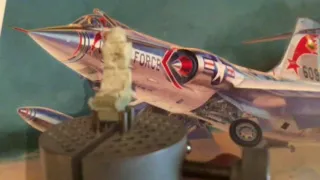 Building the F104G Starfighter in 1/48 scale - part 1