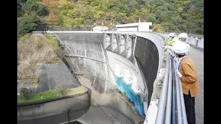 天ヶ瀬ダム特別体験（京都府宇治市）Amagase Dam Experience in Uji, Kyoto.