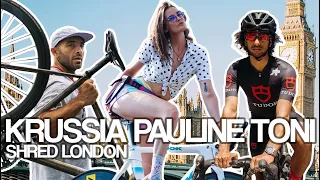 Toni Rodriguez, Krussia & Pauline Perrine cruising - Fixed Gear London