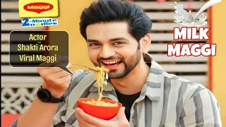 Shakti's Love For Maggi | Actor Shakti Arora Viral Milk Maggi | Viral Maggi Recipe