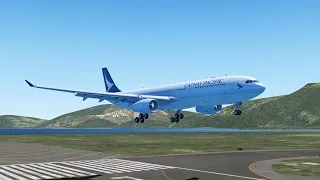 New A330 300 Xplane 10 Butter Landing! | KS Aviation