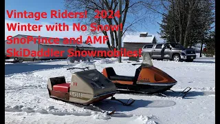 Vintage SnoPrince and AMF SkiDaddler Snowmobile Revivals!