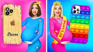 Bogata vs Biedna Ciąża | Zabawne Sytuacje w ciąży przez 24h by RATATA