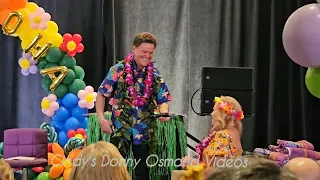 Clips from Donny Osmond's Spring Break Goin' Coconuts Luau, March 16 2024