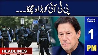 Samaa News Headlines 1PM | SAMAA TV | 7th May 2023