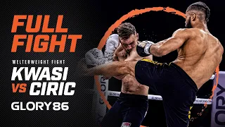 GLORY 86: Chico Kwasi vs. Robin Ciric - Full Fight