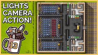 First Showing in the Lockdown Town Cinema | Prison Architect #13