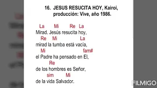 Pascua de Resurrección: Jesus Resucita Hoy, Kairoi (con acordes)