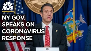 New York Gov. Cuomo holds a briefing on the coronavirus outbreak - 4/17/2020