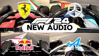 F1 24 - ALL FOUR NEW ENGINES AUDIO SHOWCASE