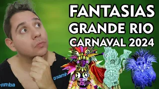 👀 REACT das Fantasias da Grande Rio para o Carnaval 2024