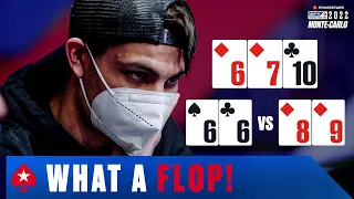 When you flop a STRAIGHT FLUSH DRAW ♠️ PokerStars